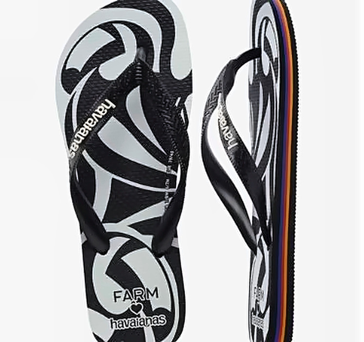 Chinelo Havaianas Farm Tucanada